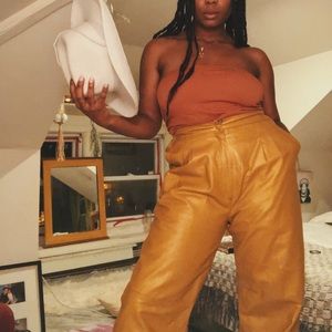 Rare Vintage Leather Pants
